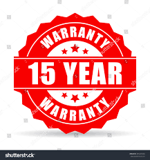 15 Year Warranty